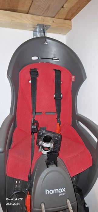 Fotelik rowerowy Hamax Smiley