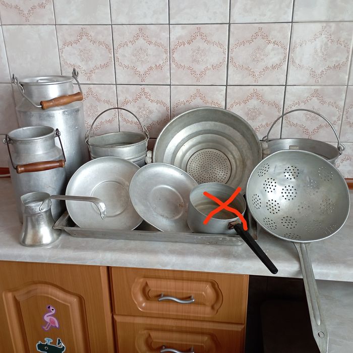 Алюминиевая посуда СССР