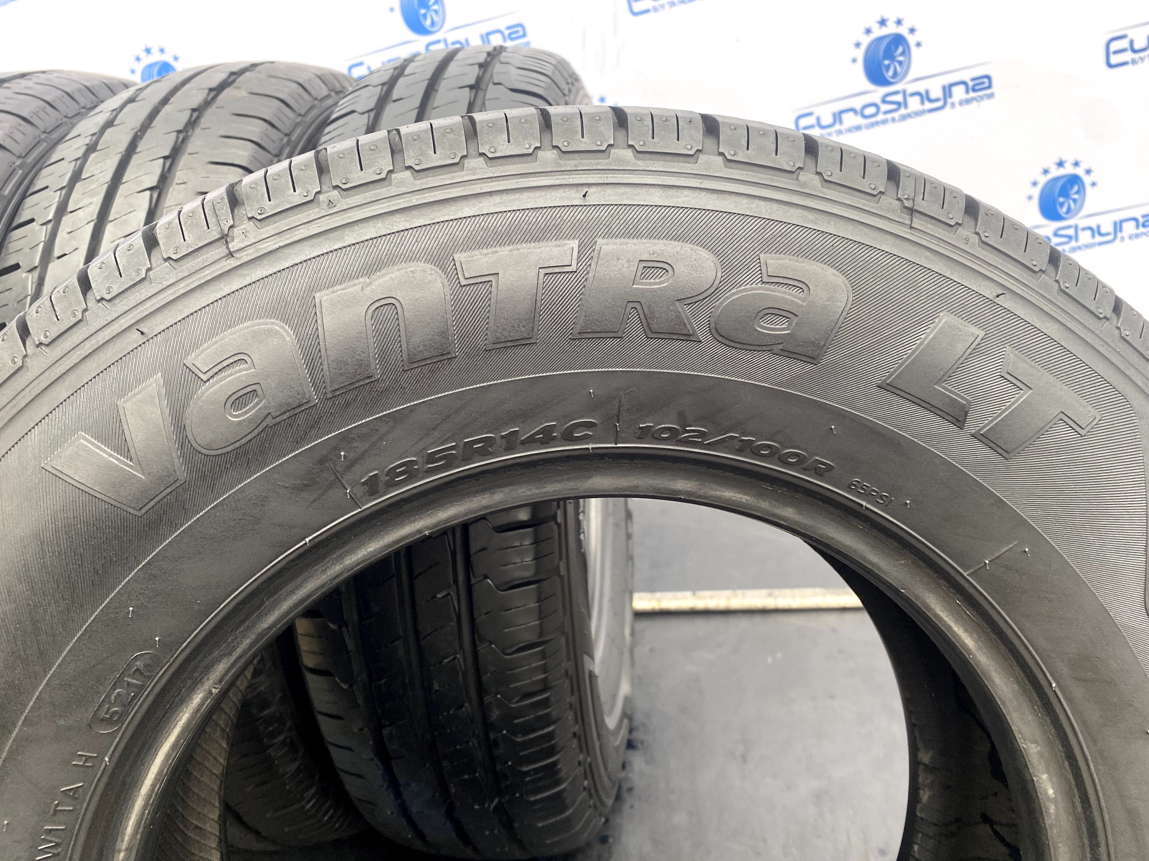 Літні шини 185 14C 102/100R Hankook Vantra. Прот.7.3мм-8.0мм.