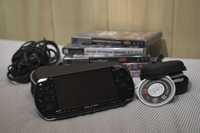 Konsola SONY PSP Slim 2004  |  Playstation Portable + 3 gry + 2 filmy