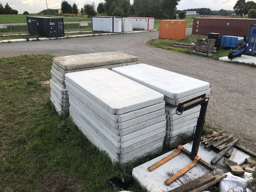 Wynajem płyty drogowe, betonowe + transport HDS