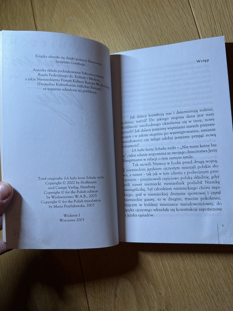 Helga Hirsch Nie mam keine buty o ludziach między Odrą i Wisłą