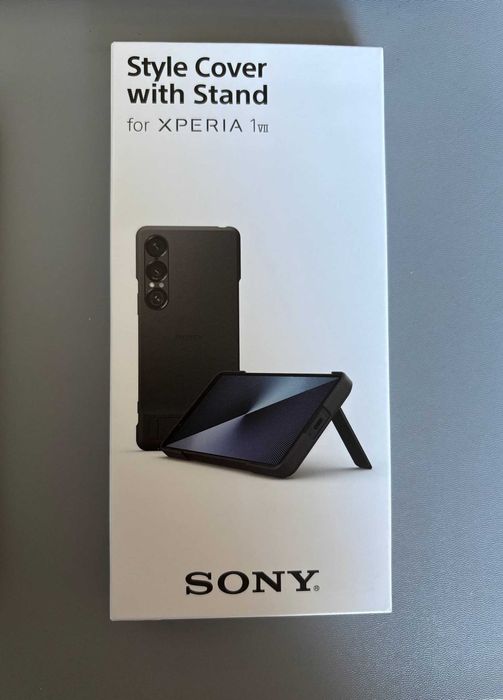 Чохол Style Cover with Stand Sony Xperia 1 VII  (XQZ-CBEC/BGENG) Black