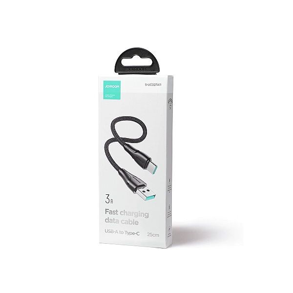 Kabel Joyroom S-cl020a11 Lightning - Usb-c 20w 480Mb/s 0,25m - czarny