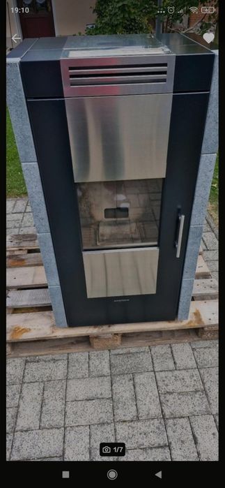 Piecyk na pellet pelet -- z plaszczem wodnym -- Oranier SOLANUS - 10kW