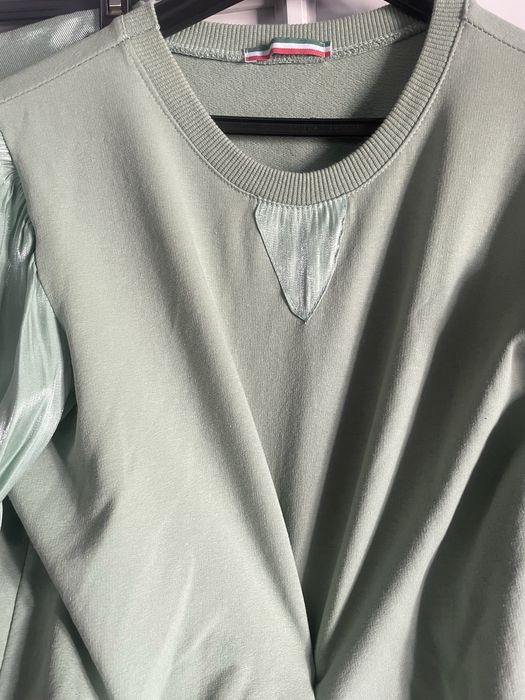 Saia e blusa em verde agua,novo