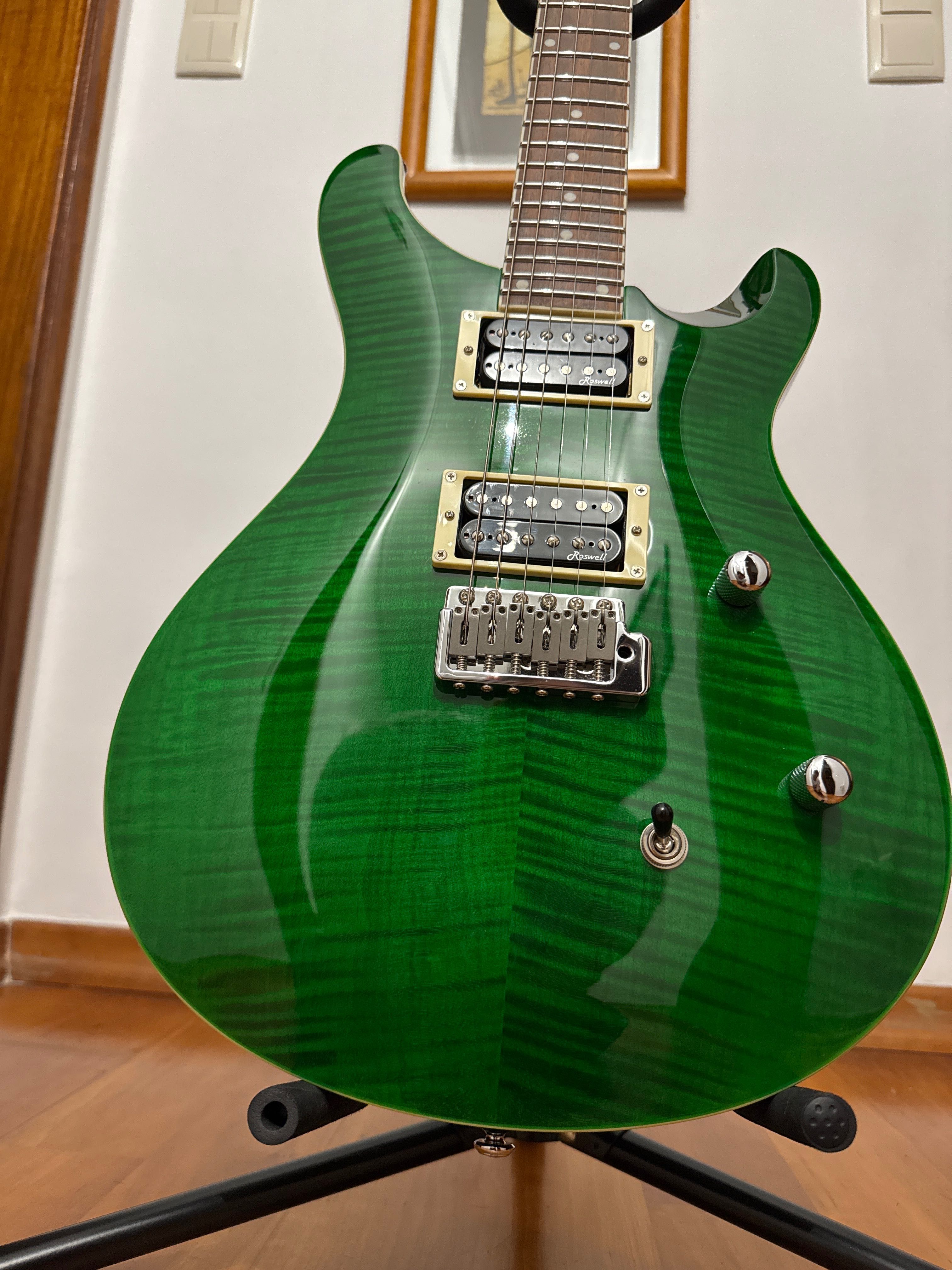 Harley Benton CST-24T Emerald Flame