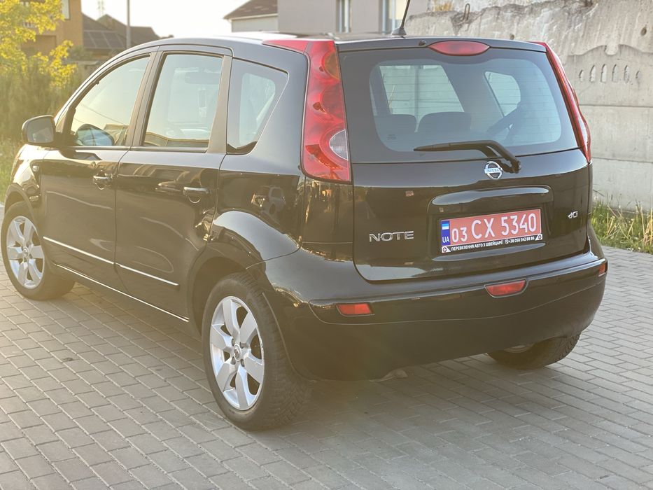 Nisan Note свіжопригнаний 1.5 дизель