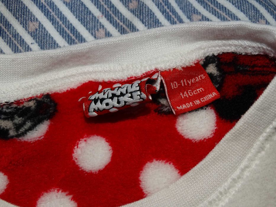 _Mini Mouse_Piękny sweter ciepły z MIni do szkoły_R.146/152_