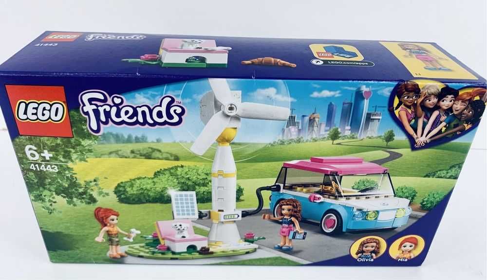 Klocki Lego Friends 41443 Samochód Elektryczny Olivii Zabawka Nowe