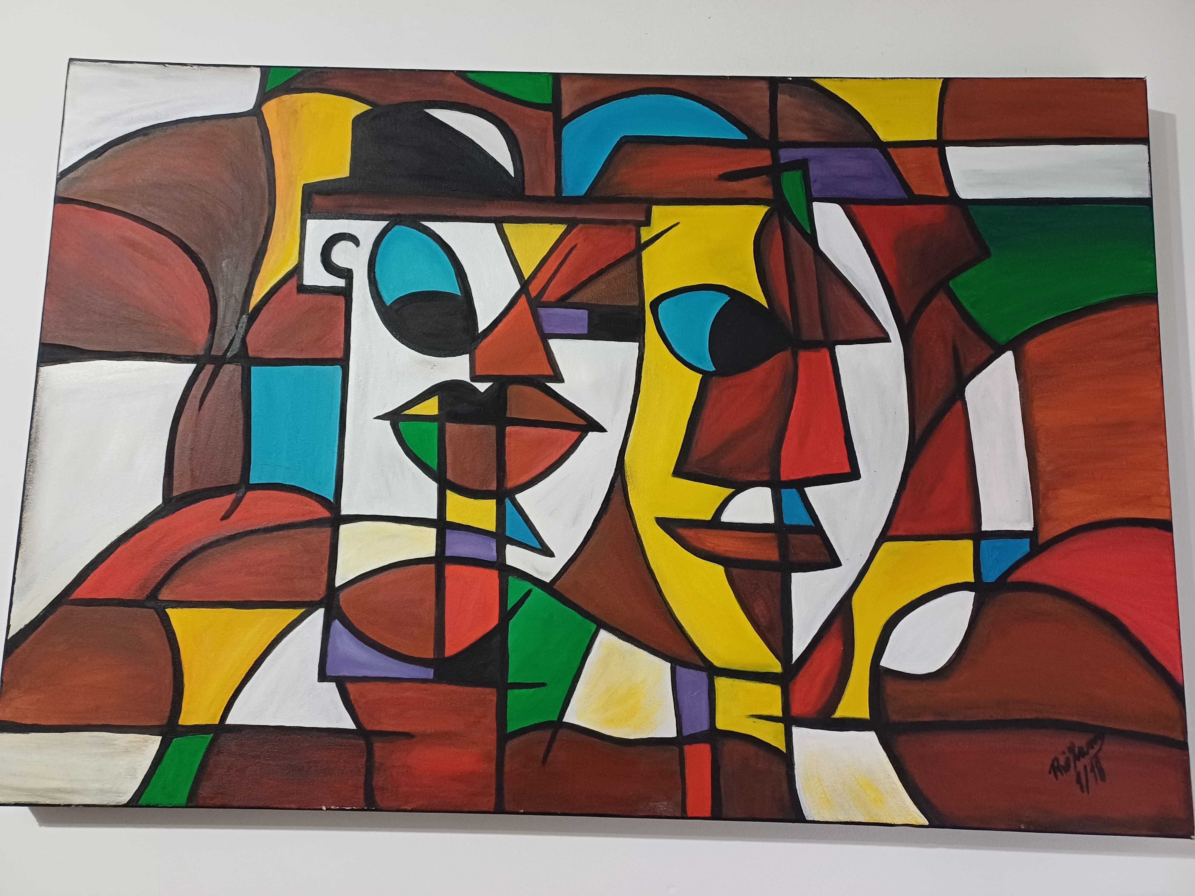 Tela abstrata original JAN/2018