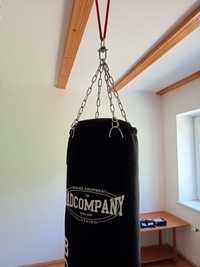 Worek treningowy bokserki + rękawice MMA s/m