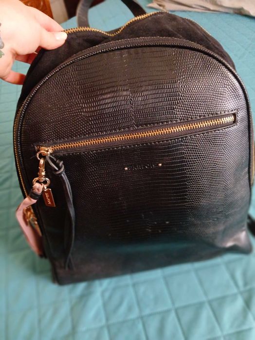 Mochila Parfois preta como nova