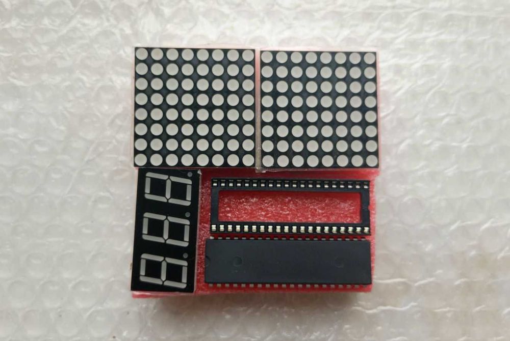 TETRIS ТЕТРИС набор на микроконтроллере для сборки корпус в комплекте