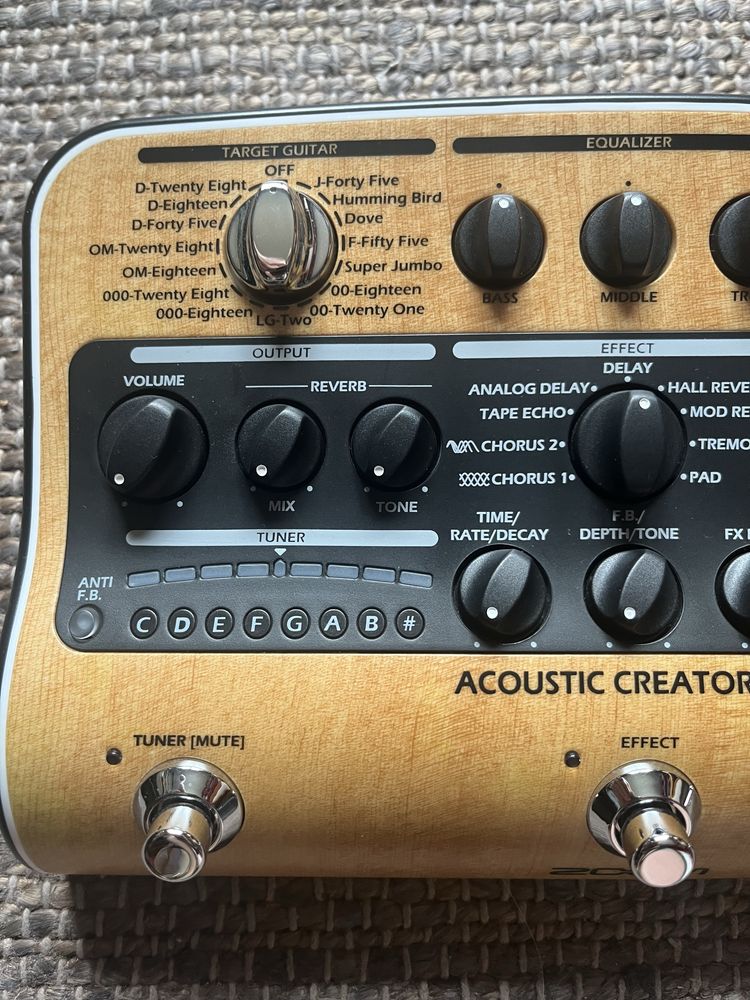ZOOM AC 3 - Pedal guitarra