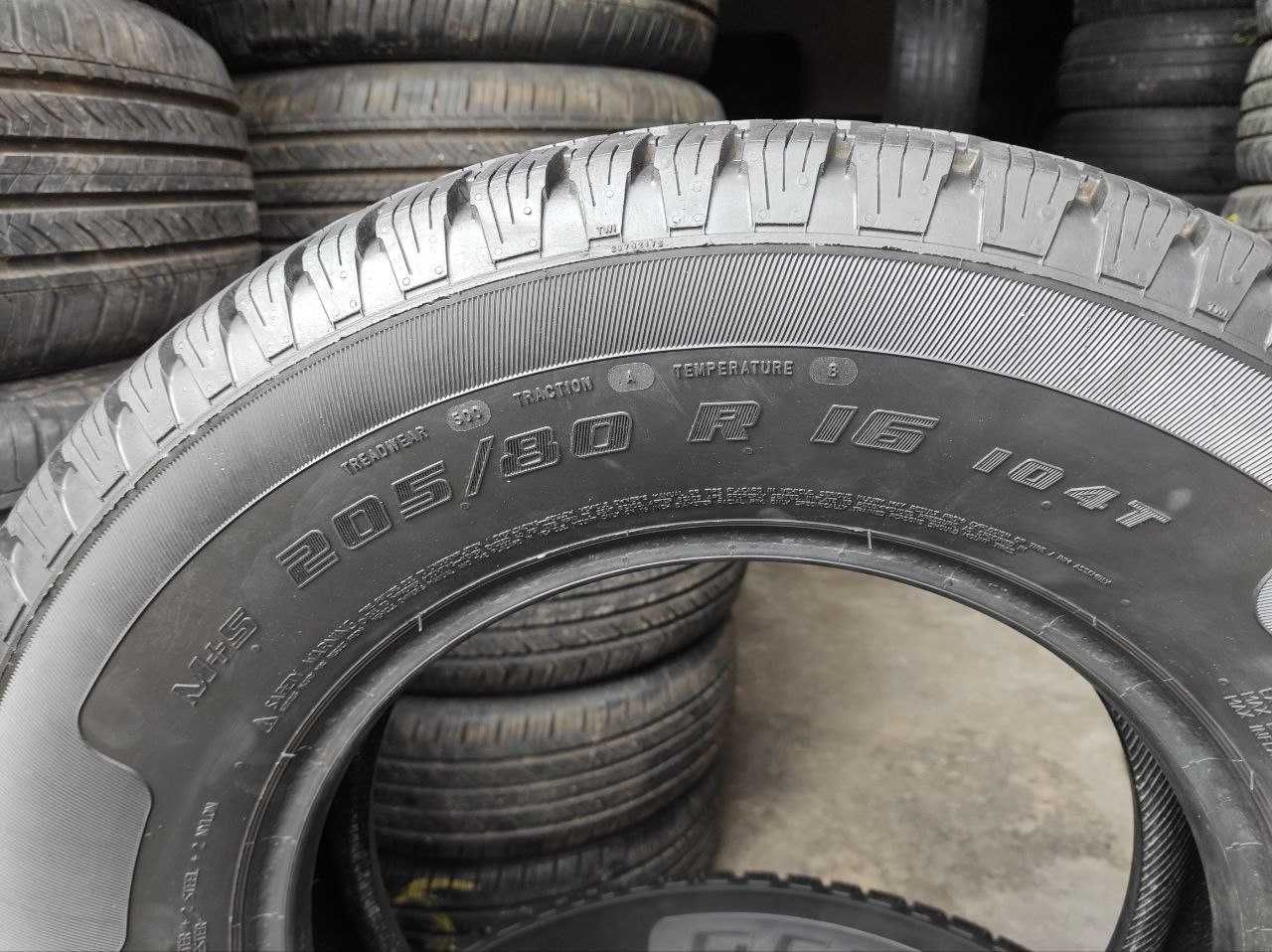 General Grabber TR 205/80r16 made in Portugal 4шт, 15год, 10,7мм, M+S