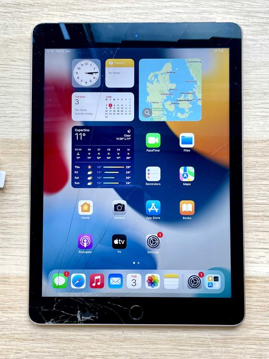 iPad Air 2 32GB LTE Czarny – 91% Baterii, Bez Blokad, Sprawny