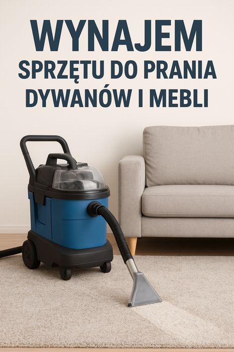 Wynajem sprzetu do prania dywanow i mebli