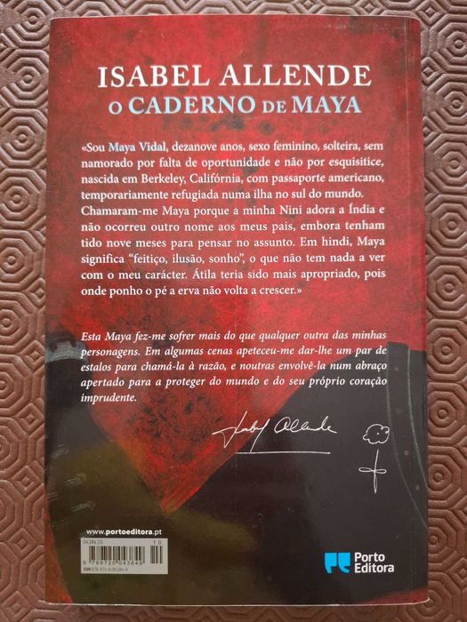 O Caderno de Maya, de Isabel Allende