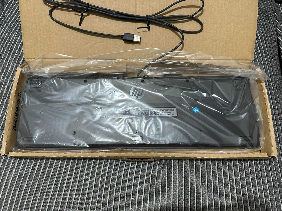Teclado HP USB Slim português novo nunca usado com caixa