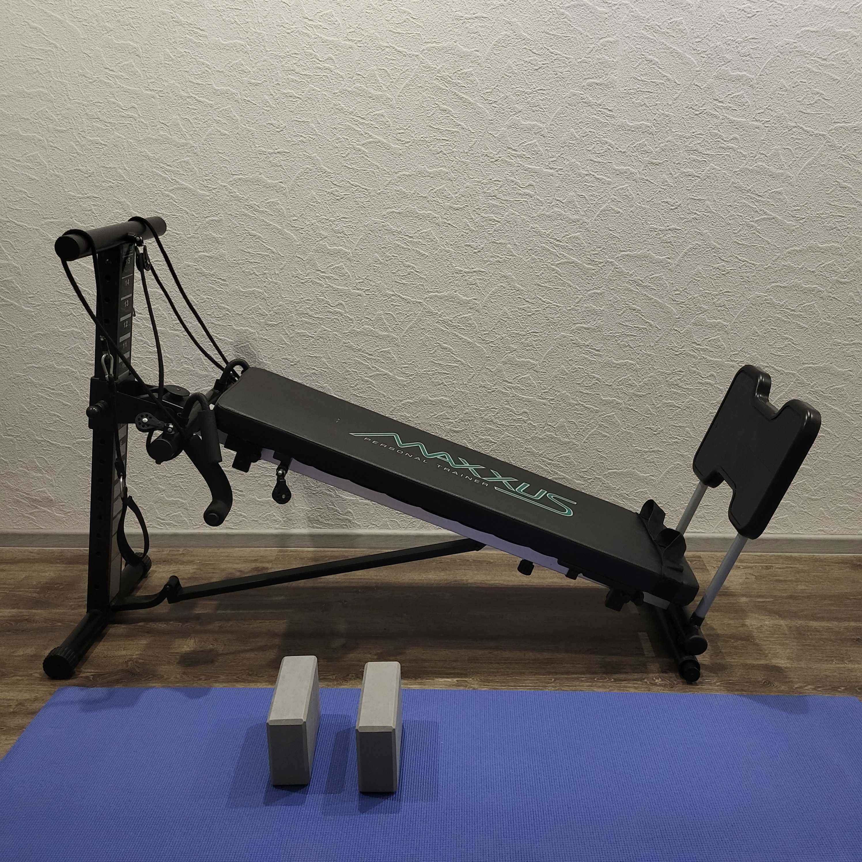 Універсальний тренажер Maxxus Total Trainer — 50+ вправ США упражнений