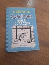 Książka dziennik cwaniaczka ,,Biała gorączka