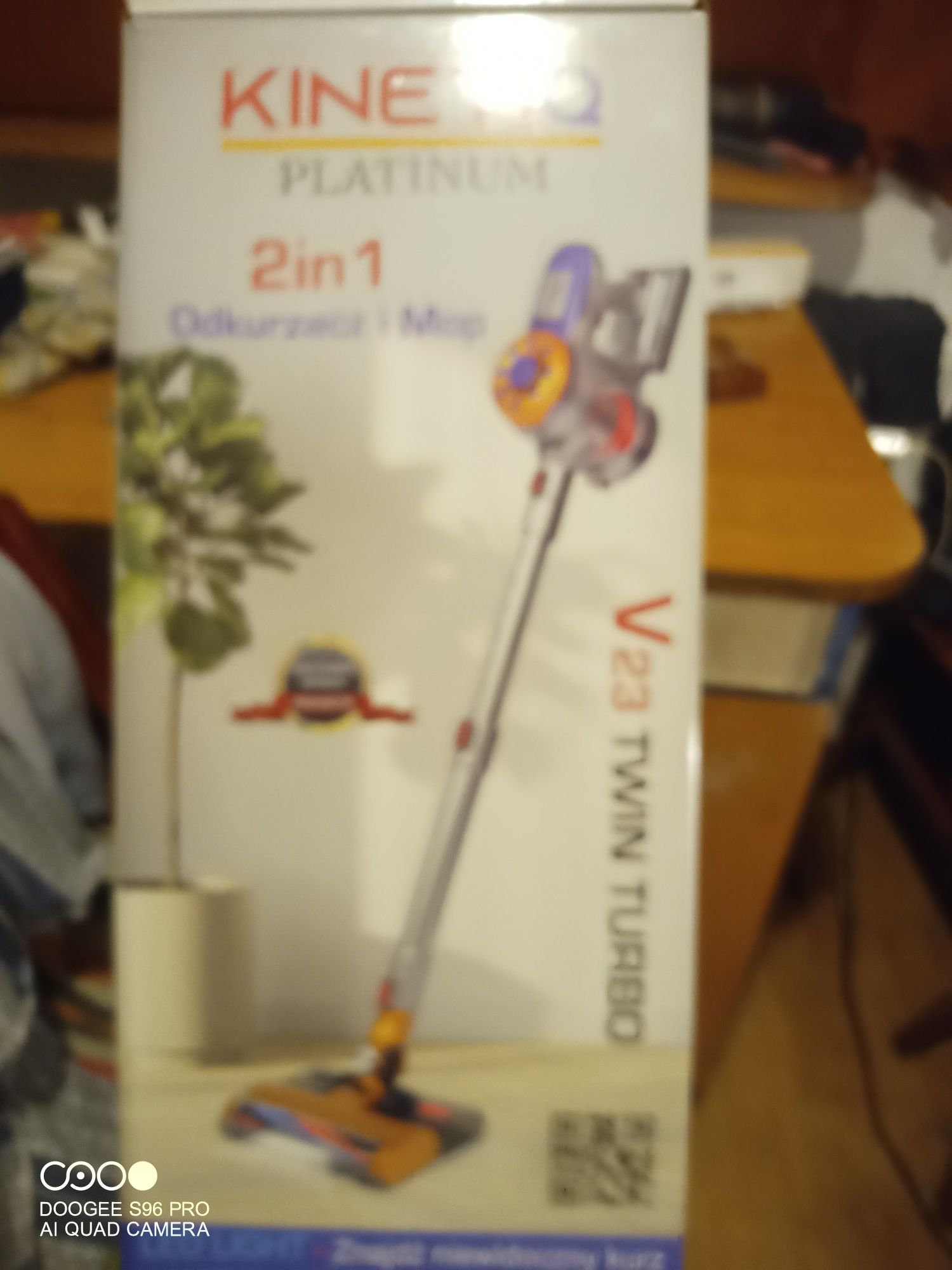 Odkurzacz bezprzewodowy z mopem