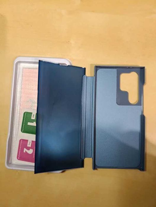 Capa clear view S24 Ultra e película