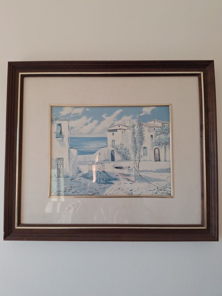 Quadros vintage excelente estado