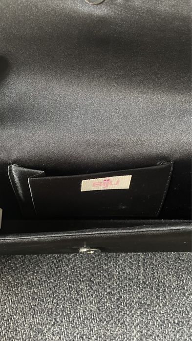 Mala de Cerimónia cor preta Cetim