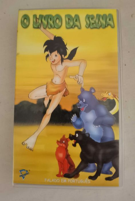 lote de 7 filmes vhs originais