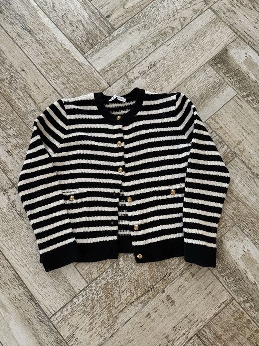 Кардиган ZARA в полоску