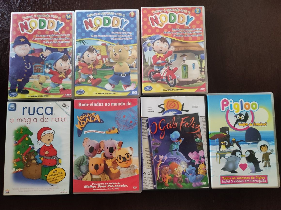 DVDs Filmes Animados Variados