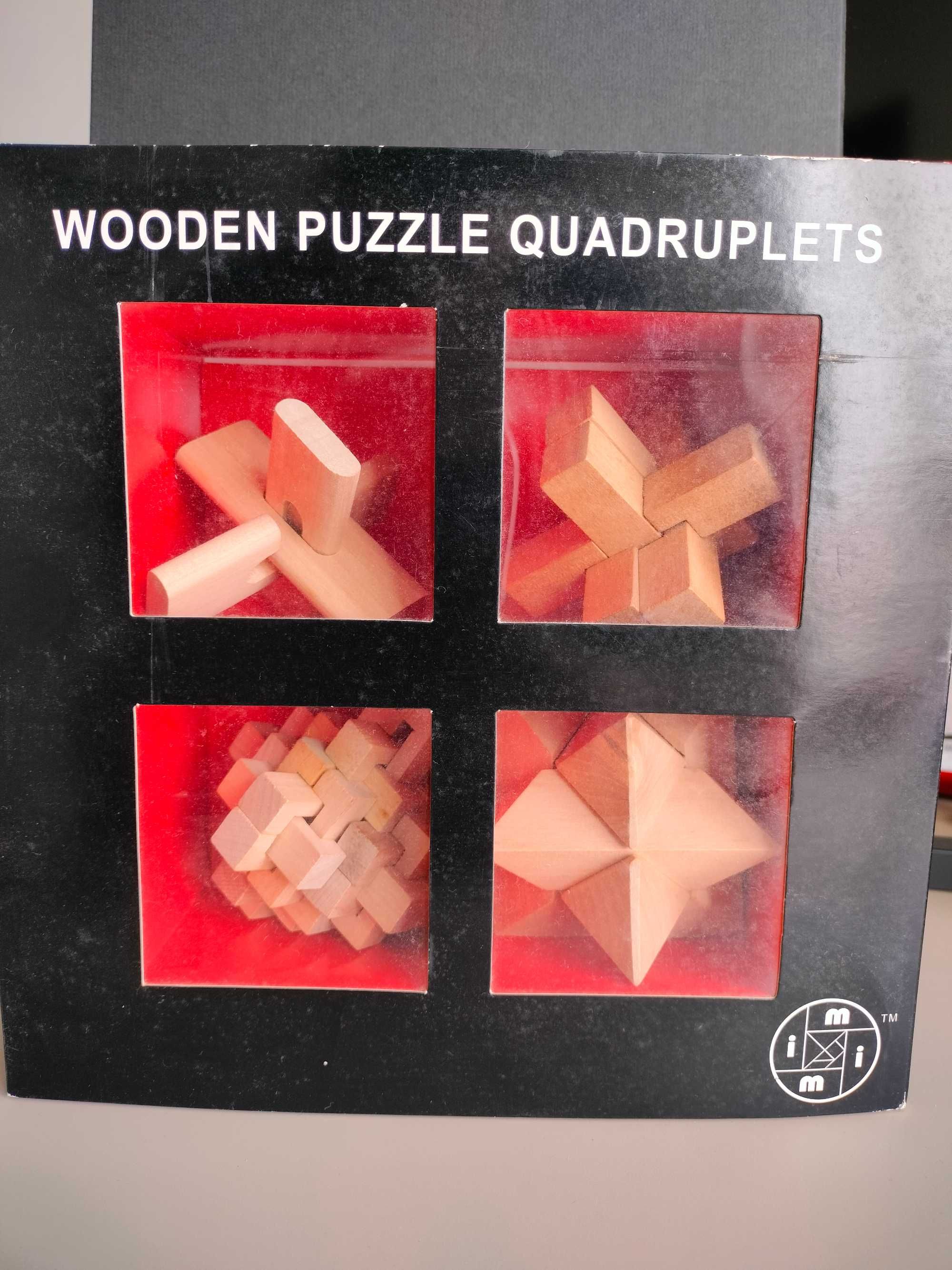 Puzzle quebra-cabeças em madeira