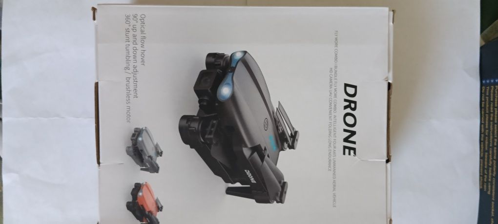 Dron Pro Dual Camera,optical flow, pilot. Nowy.