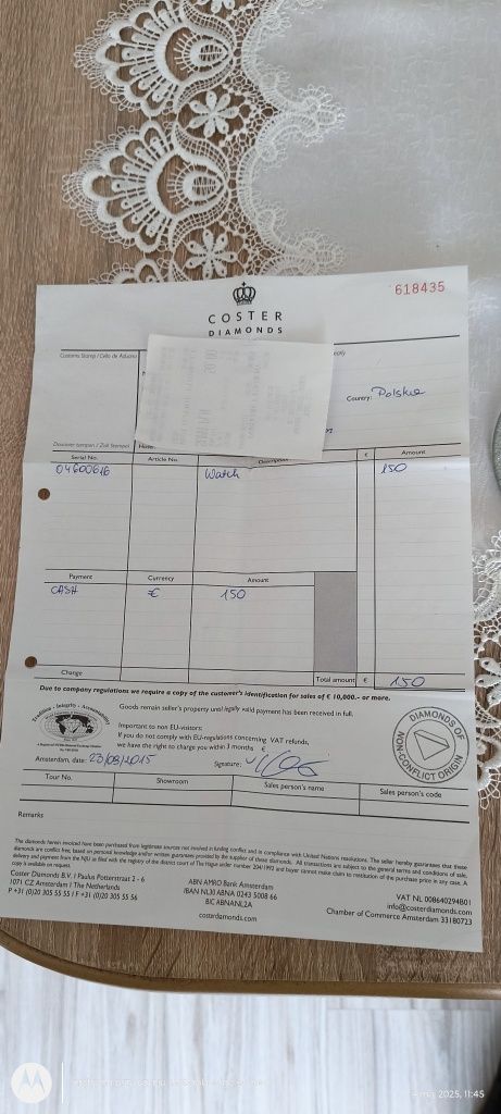 Zegarek wskazówkowy