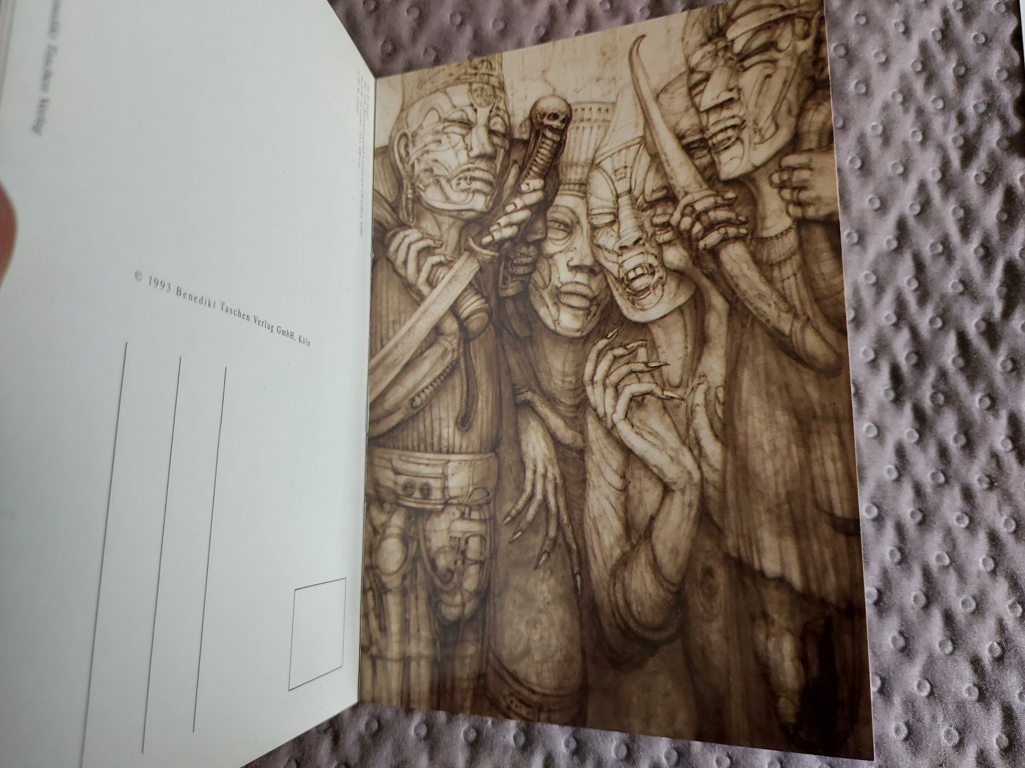 HR Giger ARh + 30 Postcards