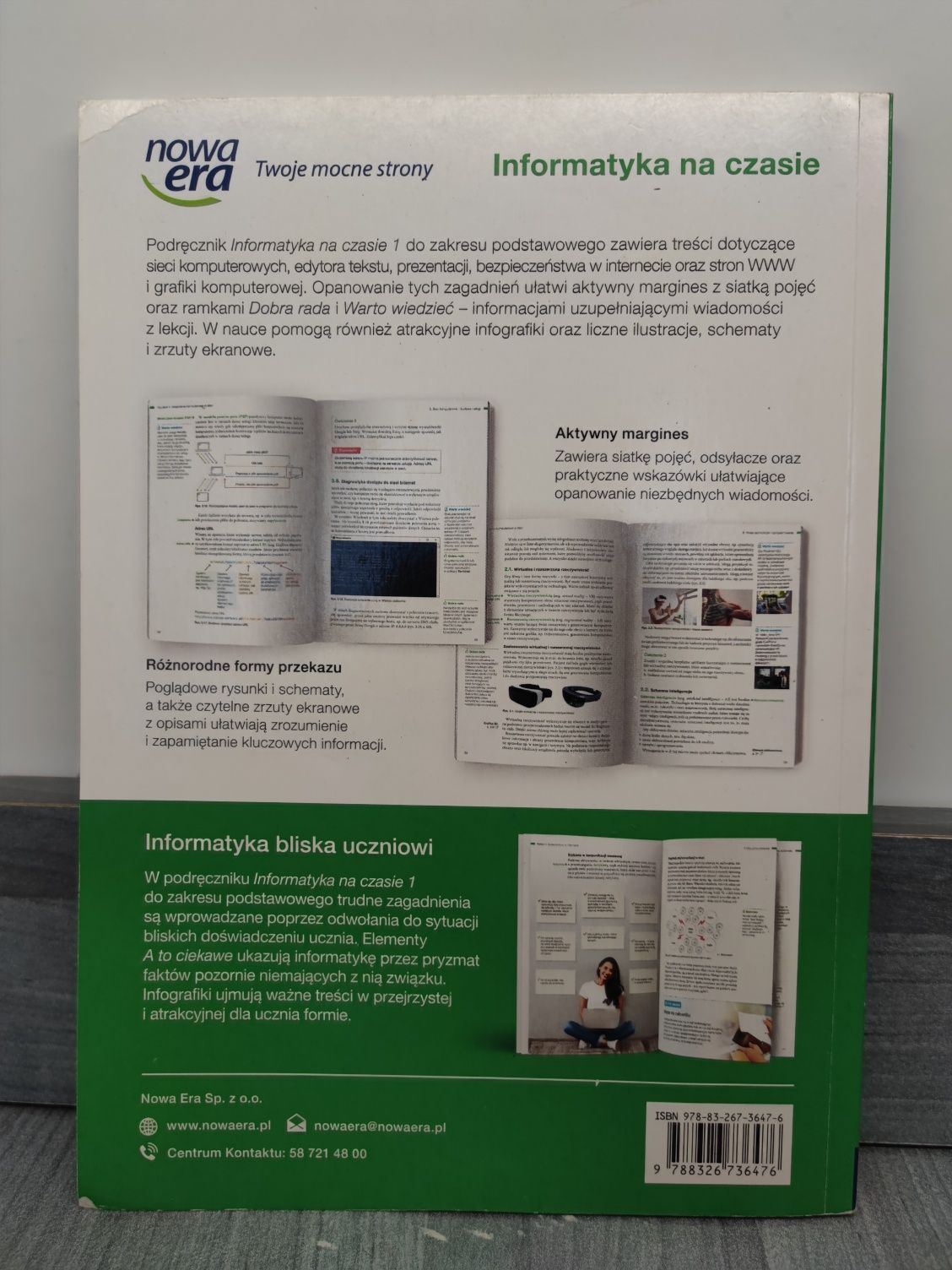 Informatyka na czasie 1 liceum/technikum podstawa