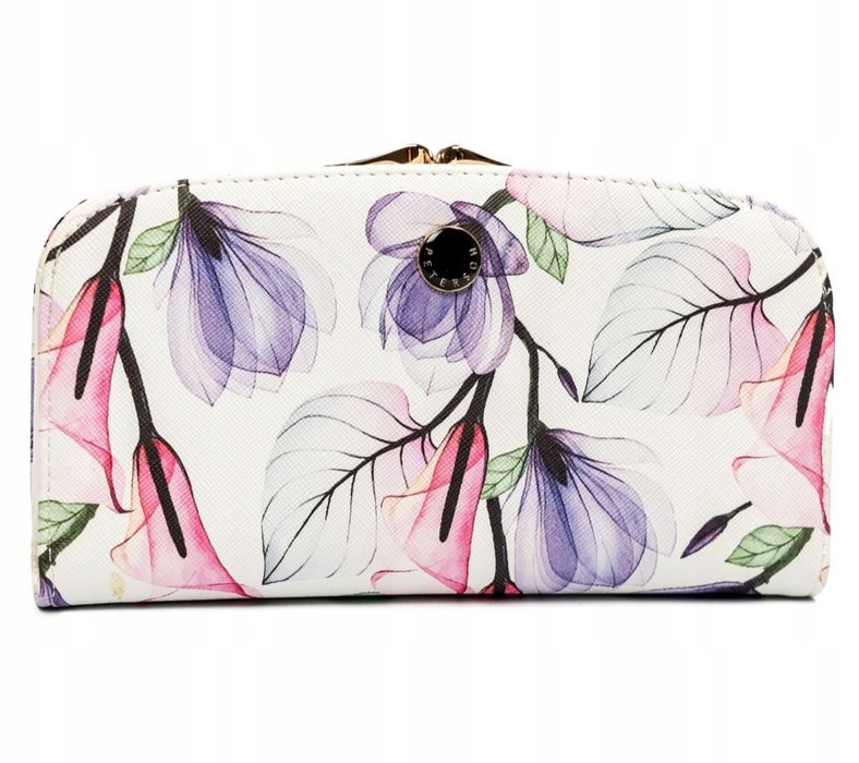 Portfel damski pojemny portmonetka dla kobiet modny duży RFID ładny