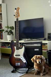 Gitara basowa Jazz Bass lutnicza