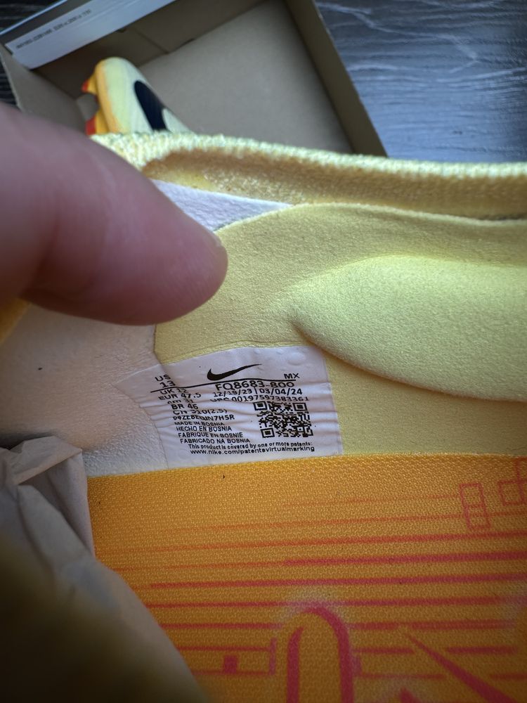 Оригінал! Футбольні бутси Nike Mercurial Vapor 16 (47.5 EUR)FQ8683-800