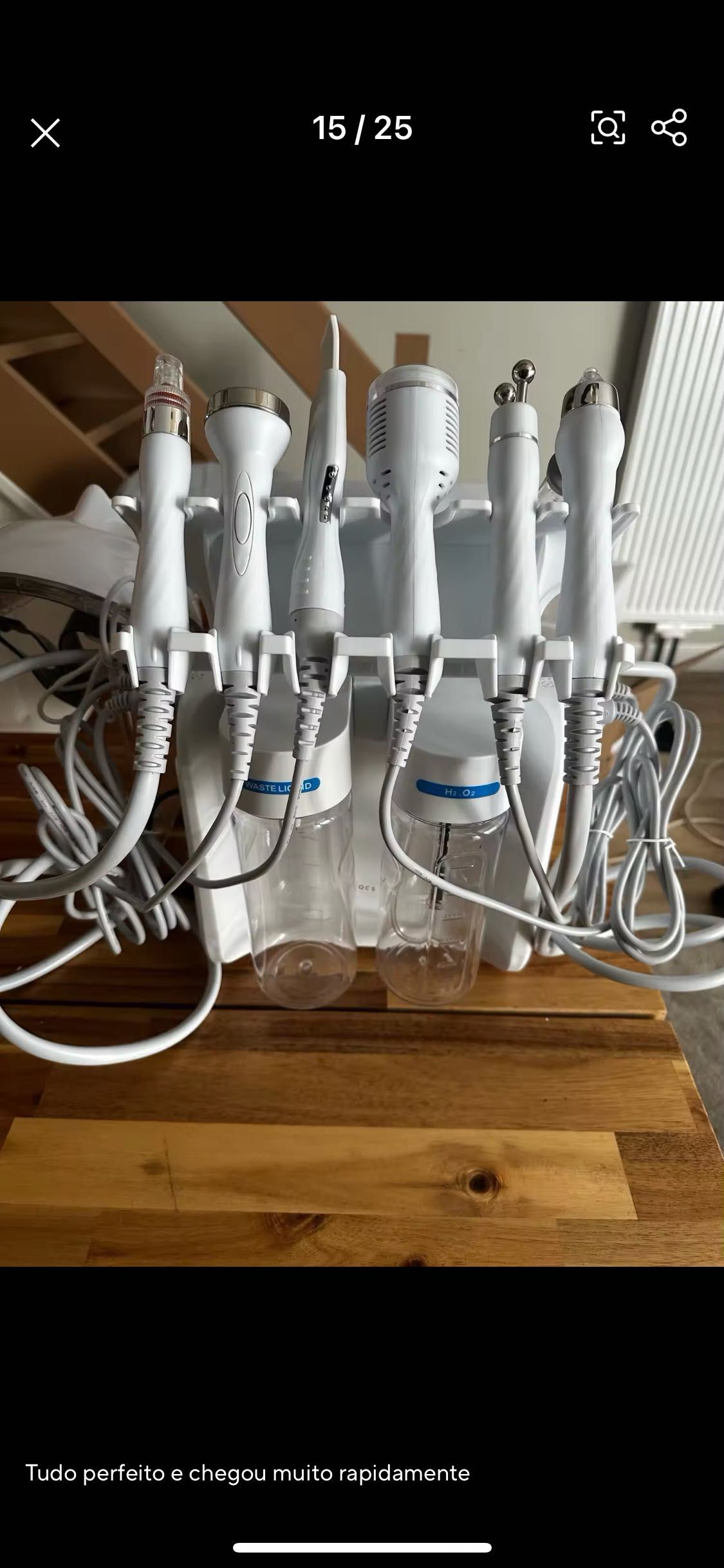Máquina hydra facial 7 em 1