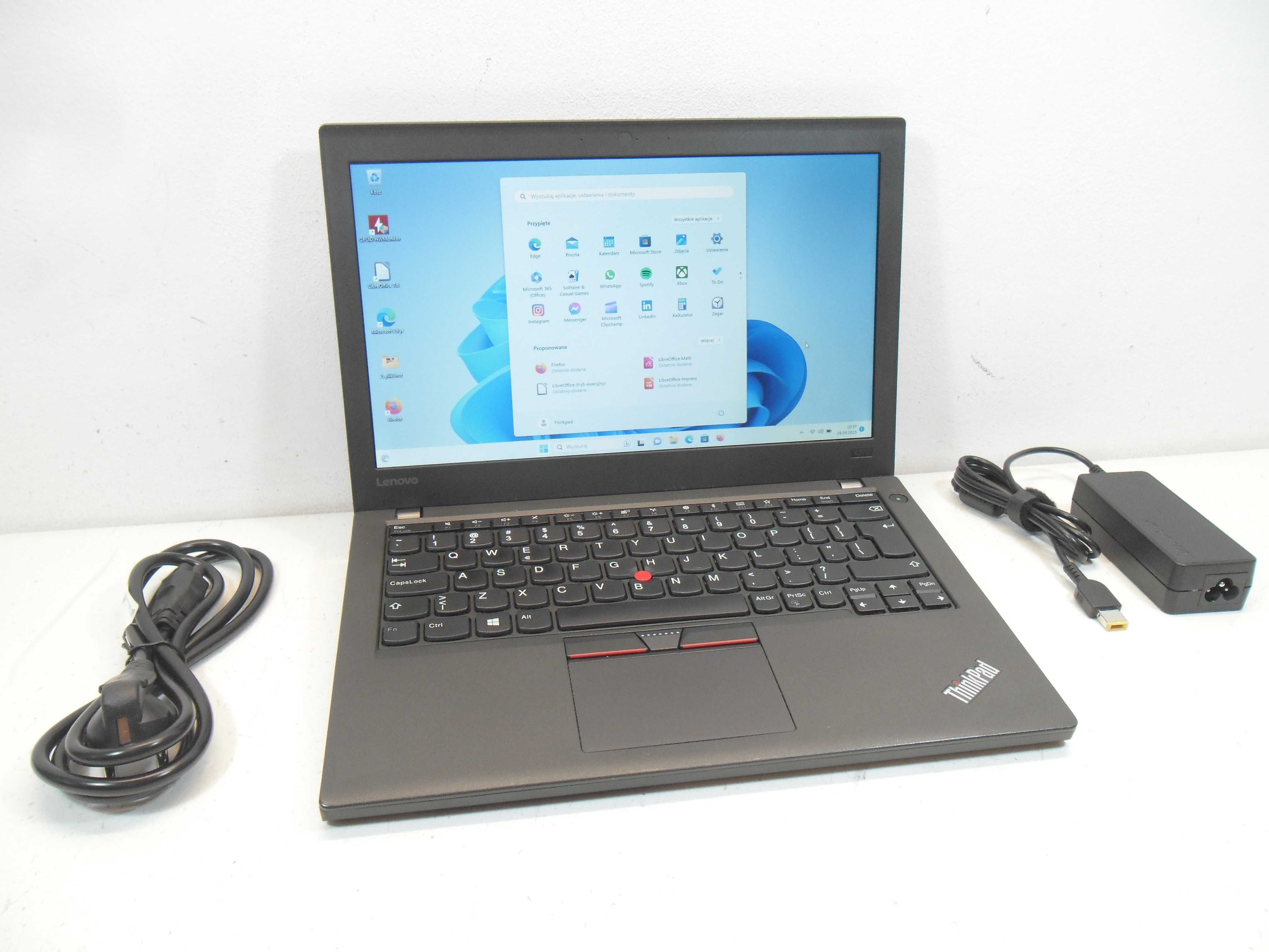 Laptop Lenovo x270 i7/512SSD/16GB/W11/Gwarancja 1 ROK. Thinkpad