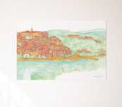Ilustração Cidade de Coimbra A3 ou A4