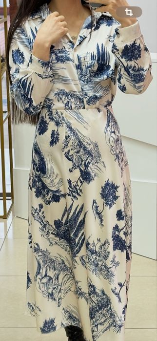 Продам шелковый костюм с юбкой