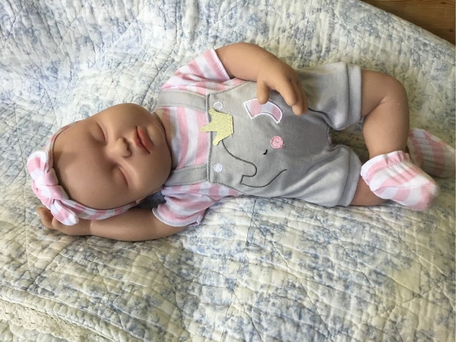 Boneca bebé reborn verdadeiro silicone (artigos novos)