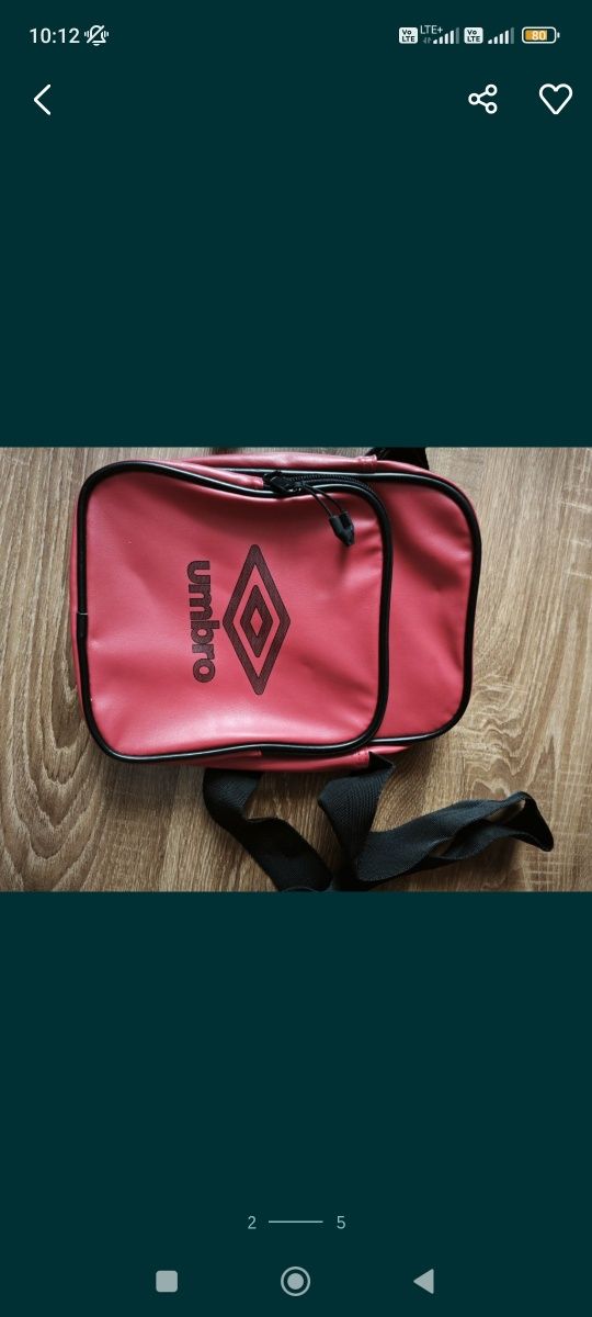 Saszetka listonoszka Umbro orginalna nowa