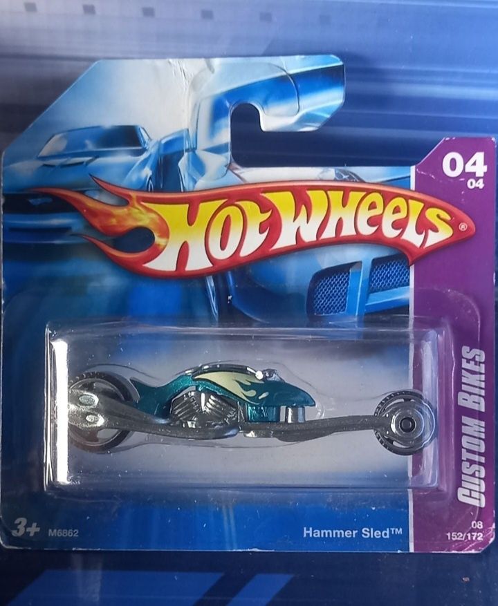 Conjunto 3 - Hammer Sled hot wheels