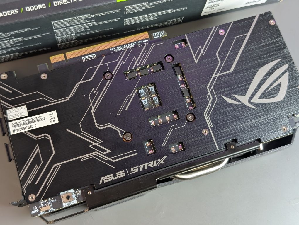 Відеокарта ASUS ROG STRIX GTX 1660SUPER 6GB (GDDR6) Гарантія | XPC