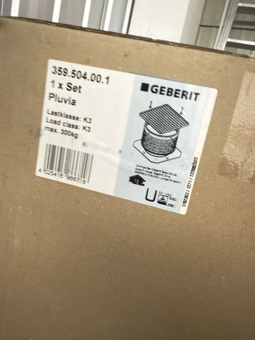 Geberit Pluvia Geberit Wpust